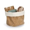 Úložný korkový koš z bavlnou, Ø 20 x 20 cm