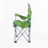 Dětská turistická židle, skládací, 57 x 32 x 60 cm, zelená