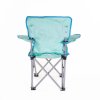 Dětská turistická židle, skládací, 57 x 32 x 60 cm, mentolová