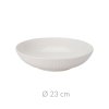 Hluboký talíř na nudle, porcelánový, Ø 23 cm