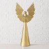 Zlatá kovová figurka NURIEL, vysoký anděl 65,5 cm
