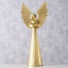 Zlatá kovová figurka NURIEL, vysoký anděl 65,5 cm