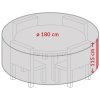 Obal na zahradní nábytek, kulatý - O 180 cm x 115 cm ProGarden