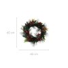 Věnec vánoční s přírodním zdobením, Ø 60 cm