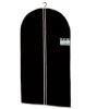 Černý obal na oblečení, 2 kusy, 150x60 cm