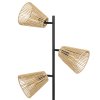 Stojací lampa boho GIADA, 3 otočné stínidla, 150 cm