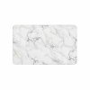 Koupelnová předložka z imitace mramoru a zlatým zdobením, 50 x 80 cm