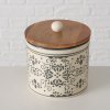 Dekorativní dóza KINA, keramická, Ø 12 cm