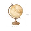 Dekorativní glóbus MATE GLOBE, Ø 20 cm, dřevěný
