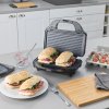 Vaflovač a sendvičovač panini PETRA 900 W, regulace teploty