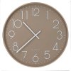 Nástěnné hodiny s výrazným ciferníkem, Ø 50 cm, béžové