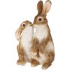 Zahradní figurka roztomilých zajíčků, 18 x 14 x 28 cm