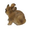 Zahradní figurka roztomilých zajíčků, 16 x 15 x 14 cm