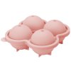Forma na led na 4 koule, Ø 7 cm, růžová