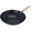 Uhlíková ocelová wok pánev, Ø 30 cm