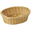 Proutěný béžový koš na pečivo a ovoce, 29,5 x 23 cm, Kesper