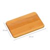 Kuchyňské prkénko na krájení z bukového dřeva, 23 x 15 cm, Kesper