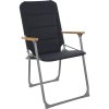Skládací židle, 62 x 55 x 92 cm, černá barva