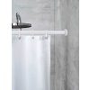 Teleskopická sprchová tyč LUZ, Ø 2,8 cm, 70-115 cm, bílá, WENKO