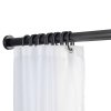 Teleskopická sprchová tyč LUZ, Ø 2,8 cm, 70-115 cm, černá, WENKO