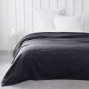 Přehoz na postel Chamre, bavlněný, 220 x 240 cm, černý
