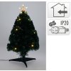 Dekorativní stromek s optickými vlákny, 60 cm