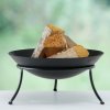 Zahradní ohniště ze železa, 23 cm, SEONA