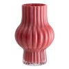 Dekorativní skleněná váza VUOKSI, 20 cm, červená