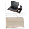 Stolek pod notebook s polštářem a místem na myš CALM, 57,5 x 30,5 x 4 cm