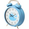 Dětský budík SAFI, Ø 24 cm, modrý