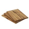 Sada 3 desek k servírování jídla z akáciového dřeva, 23 x 15 cm, Kesper