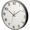 Nástěnné hodiny TID, Ø 35 cm - šedé