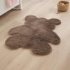 Dětský koberec medvídek BJÖRN - taupe
