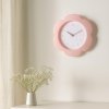 Nástěnné hodiny KRONA - pastelově růžové