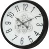 Nástěnné hodiny s vintage ozubenými koly, Ø 50,5 cm