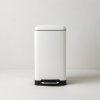 Odpadkový koš s pedálem MYK, 30 l – bílý