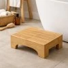 Bambusová stolička MODO, stupínek 40 x 30 x 15 cm