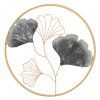 pol pl Panel scienny metalowy FLOWER zloty O 45 5 cm 107650 1