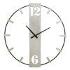 pol pl Zegar scienny SILVERY metalowy bialy 61x63 cm 107665 1