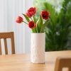 pol pl Ceramiczny wazon FLOWER O 12 x 25 cm bialy 108540 3