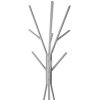 Stojan, věšák na bundy, stojan na  kabáty TREE, šedý stojan, výška 180 cm