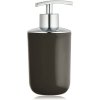Dávkovač mýdla BRASIL, černý, plastový, 320 ml, WENKO