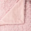 Růžová deka, 120 x 160 cm, materiál příjemný na dotek