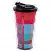 Cestovní termohrnek s módním potiskem, termohrnek s těsným víčkem