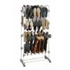 Police na boty ADONIS, kovová police, police na obuv, kovový regál, botník, stojan na boty, stojan na obuv, regál na boty, regál na obuv  -  pro 39 párů bot,  66,5 x 138 x 29 cm, WENKO