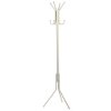Volně stojící věšák na kabáty, stylový nábytek v bílé barvě do chodby nebo předsíně – 172 cm