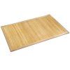 Koupelnová předložka BAMBOO, 50 x 80 cm, bambusová