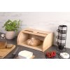 Chlebník RETRO BIN, dřevěný, 39 x 18 x 25 cm
