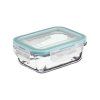 Kontejner na potraviny, Lunchbox, sklo s víkem, objem 0,54 L