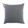 Povlak na polštář PEARL 40 x 40 cm, tmavá šedá